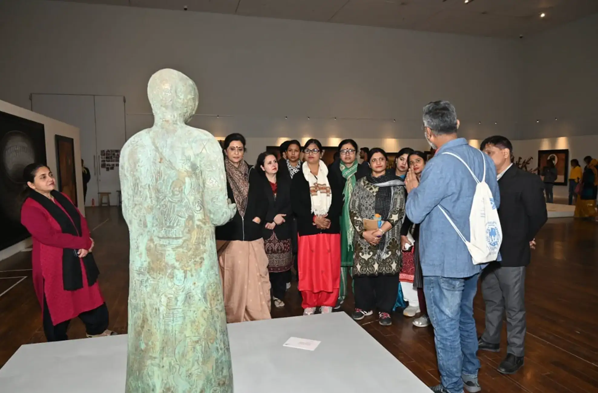 Growing network of curators and artists