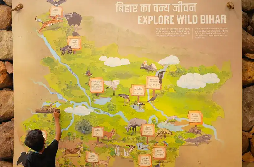 A map of Bihar’s wildlife